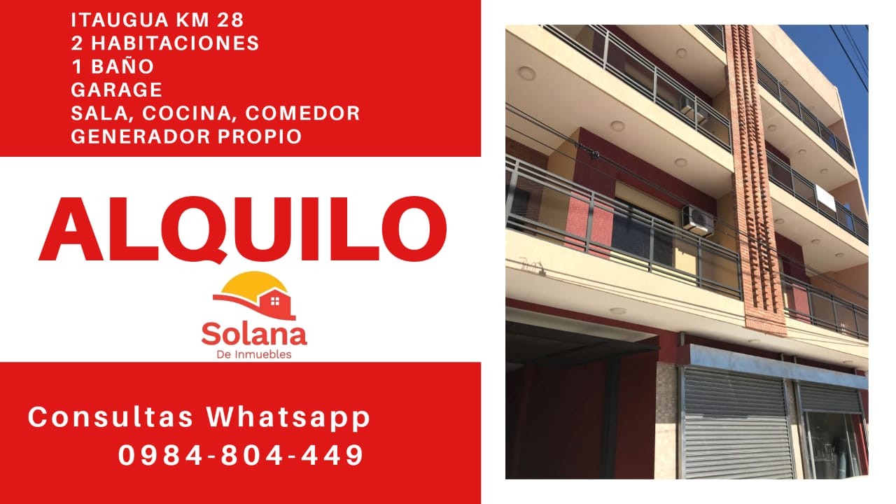 DEPARTAMENTOS EN ITAUGUA KM 28